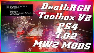 PS4 7.02 JAILBREAK DeathRGH ToolBox V2 - MW2 REMASTERED MODS PREVIEW + Ps4Debug 7.02 Download