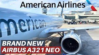 AMERICAN AIRLINES BRAND NEW AIRBUS A321NEO ECONOMY  Miami - Lima