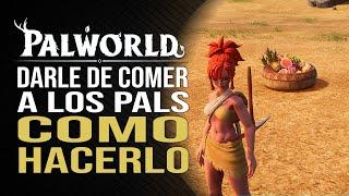 Palworld - Cómo darle de comer a los Pal en el campamento