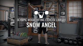 Snow Angel  Olympic Weightlifting Exercise Library