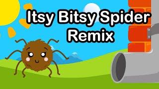 ITSY BITSY SPIDER REMIX  Dance & Action Kids Song  Nursery Rhymes️️