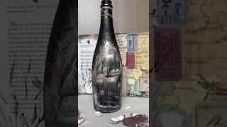 Flasche Dekor  Schiff  DIY Idee