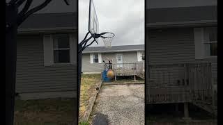 Tony’s Basketball  Trick Shot #shorts #trickshot #basketballtrickshot