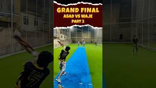 High Scoring Over - FINAL - Double Wicket Tournament #indoorcricket #cricket #shortvideo #final