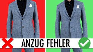 10 ANZUG FEHLER die JEDER MANN macht ● ANZUG TIPPS