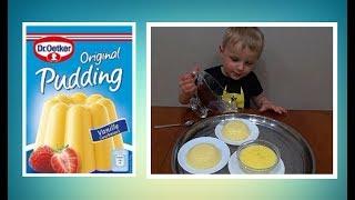 ПУДИНГ ИЗ ПАКЕТИКА Dr Oetker ванильный Vanilla pudding #пудингизпакетика #пудингизпакета #droetker