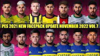 PES 2021 NEW FACEPACK UPATE NOVEMBER 2022 VOL 7