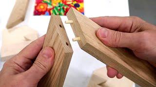 Clever little miter doweling jig