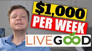 Livegood Reviews  Livegood Compensation Plan  How to make $1000mo with Livegood powerline?