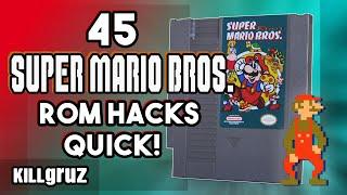45 Super Mario ROM Hacks on 1 Cartridge