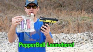 PepperBall TCP and Compact Launchers  TTAG Range Review