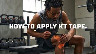 KT Tape - How To Apply