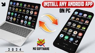 How to Install Android Apps on Windows 1011 Without Emulator Without Bluestack  Android App on PC