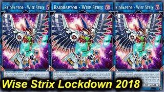 【YGOPRO】RAIDRAPTOR WISE STRIX LOCKDOWN DECK 2018