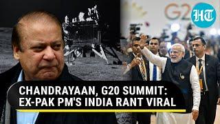 India On Moon... Pak Begs Ex-Pakistan PM Nawaz Sharifs Angry Meltdown Is Viral I Watch