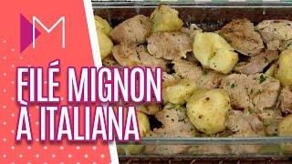 Filé mignon suíno à italiana - Mulheres 290520