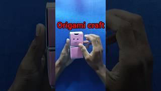 how to make a diy paper craft  new diy origami paper craft box#shorts #craft