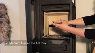 How to light your fire in Jøtul F 230 - series