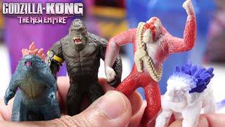 Unboxing EVERY Godzilla X Kong Hollow Earth Crystal Surprise Monster Complete Set