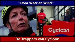 Fietskoerier Door Weer en Wind De Trappers van Cycloon