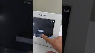 Philips fetal monitor calibration touch