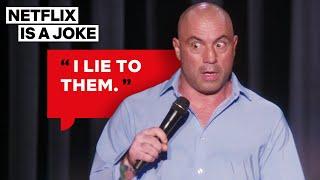 How High Joe Rogan Talks To His Kids  Netflix Is A Joke