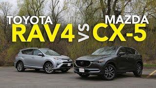 2017 Toyota RAV4 vs 2017 Mazda CX-5 Comparison