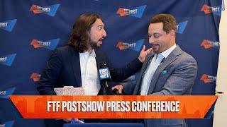 FTF Postshow Press Conference Nick pulls the tape of Bill Belichick quoting Brou  BONUS