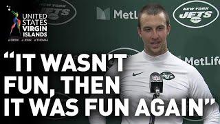 Trevor Siemian Postgame Press Conference 1224  New York Jets vs. Washington Commanders