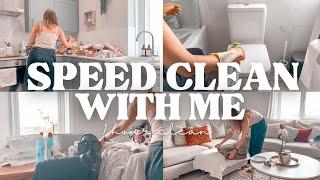 SPEED CLEAN WITH ME ️