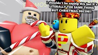 ROBLOX PghLFilms ESCAPES BARRYS PRISON RUN CHRISTMAS OBBY