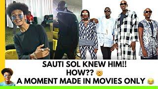 Sauti Sol Meets Their Fan But they’re a Fan of Him