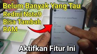 Cara Menambahkan Ram Di hp Redmi Note9 #xiomi #miui13 #antilag #allandroid #ram