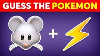 Guess the Pokemon by Emoji  Pokemon Quiz  Monkey Quiz