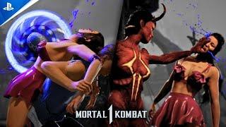 Mortal Kombat 1 Fatalities On Barbie Kitana w EPIC Mods