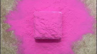 Pink HoliPowder Gymchalk Bomb  Oddly Satisfying  Asmr
