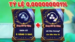 XOAY BÀI TỰ ĐỘNG + XOAY BÀI TỰ ĐỘNG  KIM CƯƠNG  ? TỶ LỆ 000000001% XUẤT HIỆN TRẬN ĐẤU NHƯ NÀY