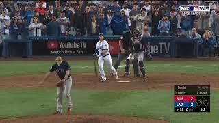 Max Muncy Walk Off Solo Home Run vs Red Sox  Dodgers vs Red Sox World Series Game 3