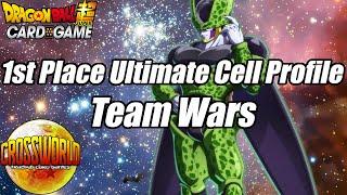 1ST PLACE Ultimate Cell Deck Profile - Most Excellent Team Wars - Dragon Ball Super Card Game