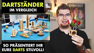 Dartständer für jeden Geschmack  Echtholz Handmade Exklusiv 