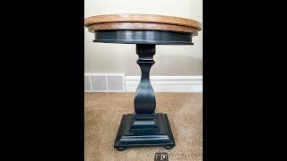 Refinishing a small side table2