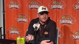 Chicago Bears OC Luke Getsy on Chase Claypool Senior Bowl 2123