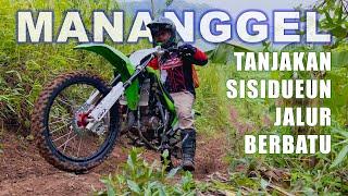 Mampukah Motor Trail Ninja ini melewati Tanjakan Sisidueun? Gunung Mananggel Cianjur