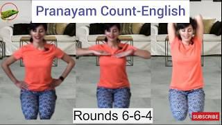 Pranayam Count -English