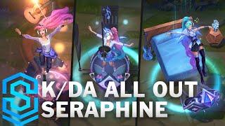 KDA ALL OUT Seraphine Skin Spotlight - Pre-Release - League of Legends