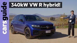 Volkswagen Touareg 2024 review New R plug-in hybrid flagship headlines Lexus RX rivals facelift