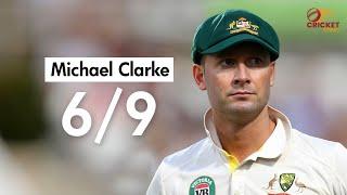 6 for 9 Michael Clarkes Bowling Masterclass  How he destroyed Indias batting lineup 