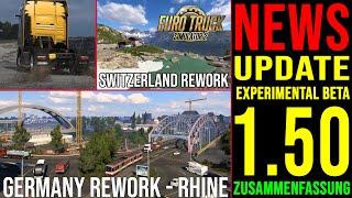 ETS2 1.50 Update Experimental Beta  Update 1.50 ist da - Zusammenfassung