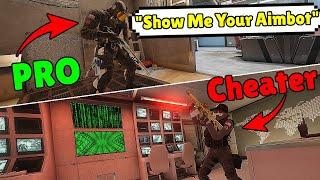 Pro Player Shows Hackers How To Aimbot - Rainbow Six Siege