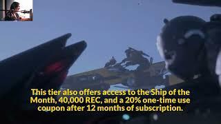 How to get the Subscriber Ship of the Month in Star Citizen?